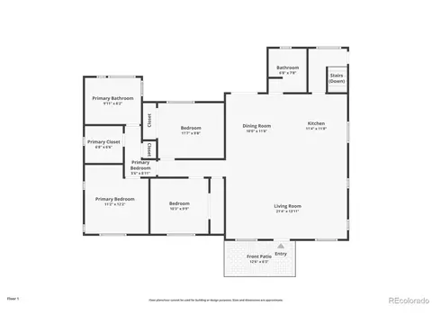 Floorplan - Undisclosed, Boulder, CO 80302 photo 1 of 2