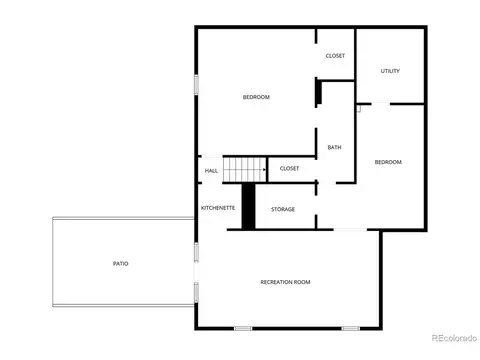 Floorplan - 190 Smith Ln, Howard, CO 81233 photo 1 of 2