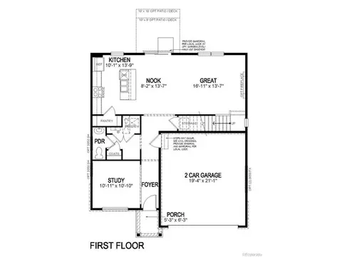 Floorplan - 6122 1st St, Greeley, CO 80634 photo 1 of 2