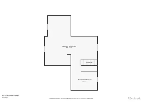 Floorplan - 677 Iris St, Brighton, CO 80601 photo 1 of 3