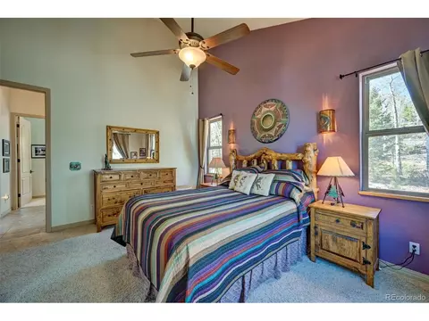 Bedroom - 1136 Bellows Rd, Hartsel, CO 80449 photo 2 of 5