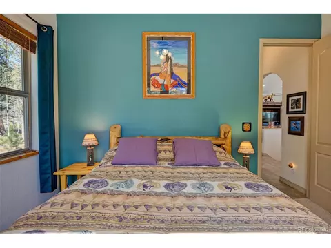 Bedroom - 1136 Bellows Rd, Hartsel, CO 80449 photo 4 of 5