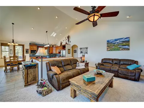 Living - 1136 Bellows Rd, Hartsel, CO 80449 photo 2 of 6