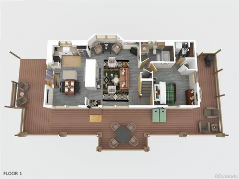 Floorplan - 177 Longbow Dr, Como, CO 80456 photo 1 of 2