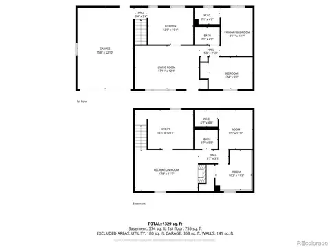 Floorplan - 15949 E Brunswick Dr, Aurora, CO 80013 photo 3 of 3