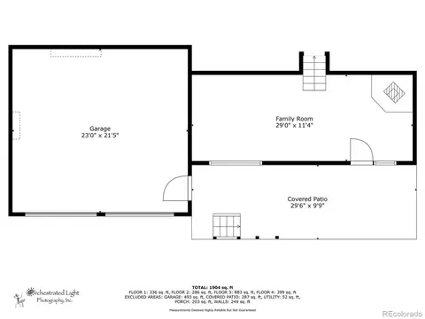 Floorplan - 65 Silver Springs Rd, Bailey, CO 80421 photo 1 of 4