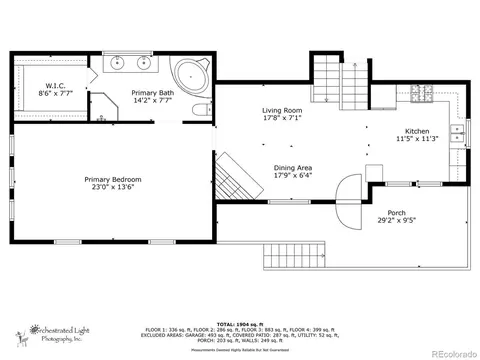 Floorplan - 65 Silver Springs Rd, Bailey, CO 80421 photo 3 of 4