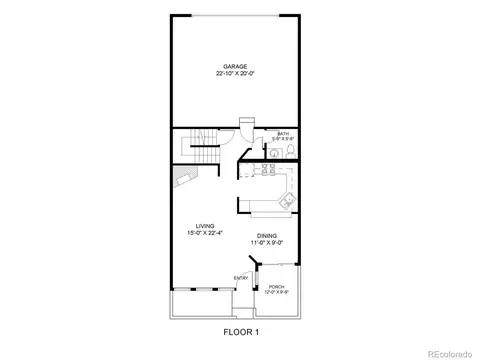 Floorplan - 1224 E 130th Ave #C, Thornton, CO 80241 photo 2 of 2