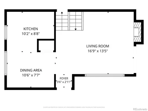Floorplan - 3750 S Genoa Cir #C, Aurora, CO 80013 photo 4 of 5