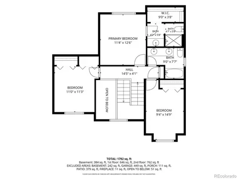 Floorplan - 857 Mcclure Ave, Firestone, CO 80520 photo 2 of 4