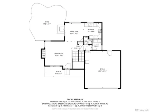 Floorplan - 857 Mcclure Ave, Firestone, CO 80520 photo 1 of 4