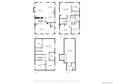Floorplan - 7859 E 28th Pl, Denver, CO 80238 photo 1 of 1