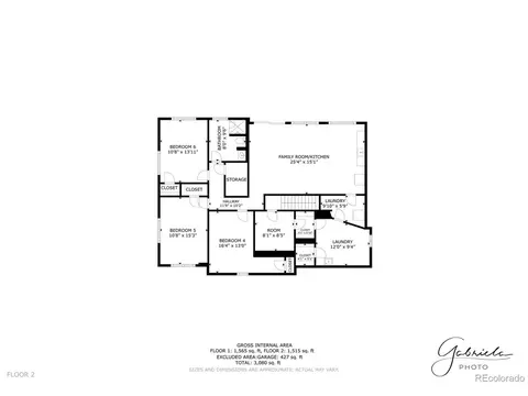 Floorplan - 3955 S Uinta St, Denver, CO 80237 photo 2 of 3