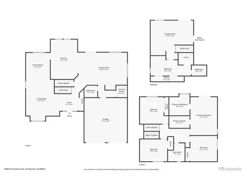 Floorplan - 16453 E Prentice Ave, Centennial, CO 80015 photo 1 of 1