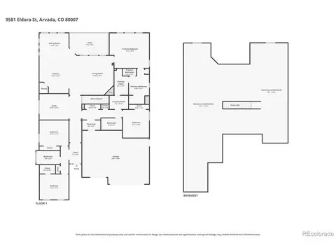 Floorplan - 9581 Eldora St, Arvada, CO 80007 photo 1 of 1