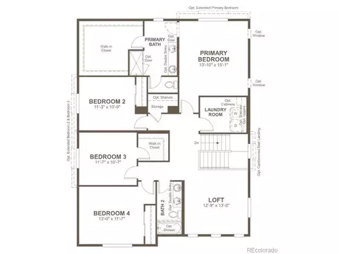 Floorplan - 4615 Sugar Beet St, Johnstown, CO 80534 photo 2 of 2