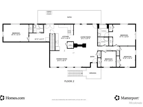 Floorplan - 9034 Us Highway 285, Morrison, CO 80465 photo 2 of 3