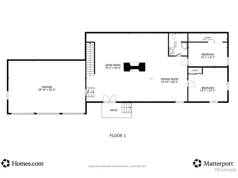Floorplan - 9034 Us Highway 285, Morrison, CO 80465 photo 1 of 3