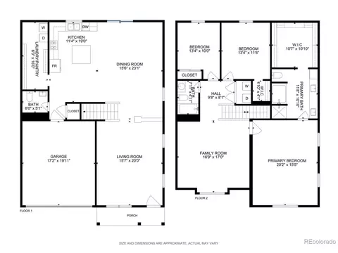 Floorplan - 20242 E 55th Pl, Denver, CO 80249 photo 1 of 1