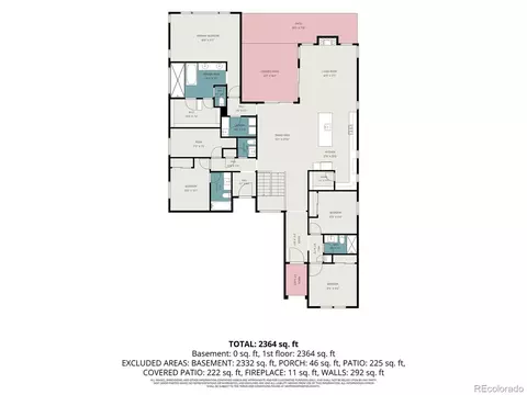 Floorplan - 1656 Flourish Dr, Windsor, CO 80550 photo 1 of 1