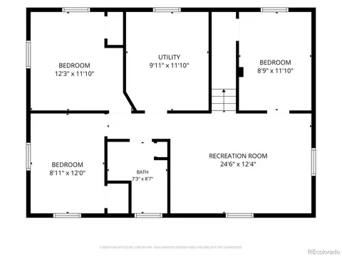 Floorplan - 2190 Jay St, Edgewater, CO 80214 photo 2 of 3