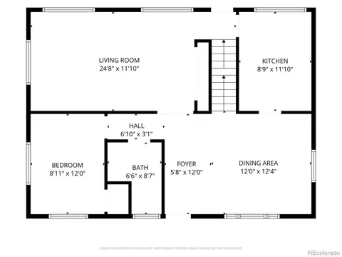 Floorplan - 2190 Jay St, Edgewater, CO 80214 photo 1 of 3