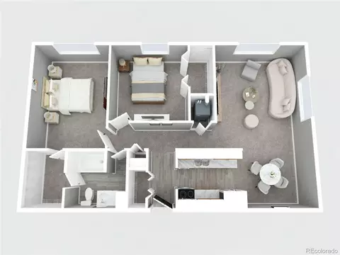 Floorplan - 140 E Highline Cir #105, Centennial, CO 80122 photo 2 of 2