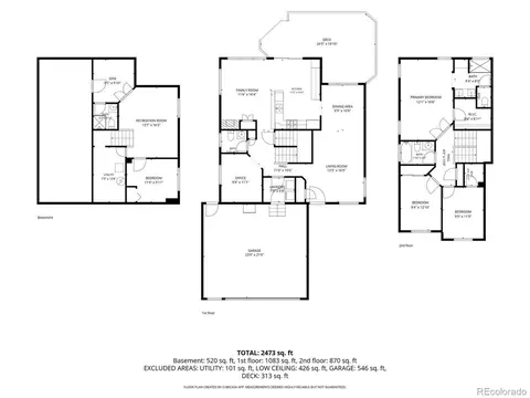 Floorplan - 7076 Leopard Gate, Lone Tree, CO 80124 photo 1 of 1