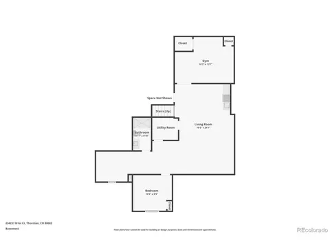 Floorplan - 2342 E 161st Ct, Thornton, CO 80602 photo 3 of 4