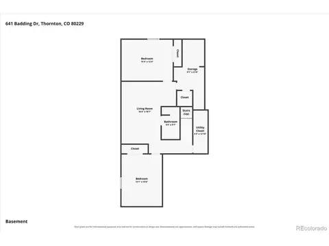 Floorplan - 641 Badding Dr, Thornton, CO 80229 photo 2 of 3