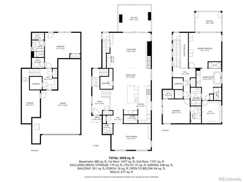 Floorplan - 10155 Bellwether Ln, Lone Tree, CO 80124 photo 4 of 4