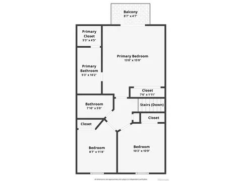 Floorplan - 19284 E Amherst Dr, Aurora, CO 80013 photo 2 of 3