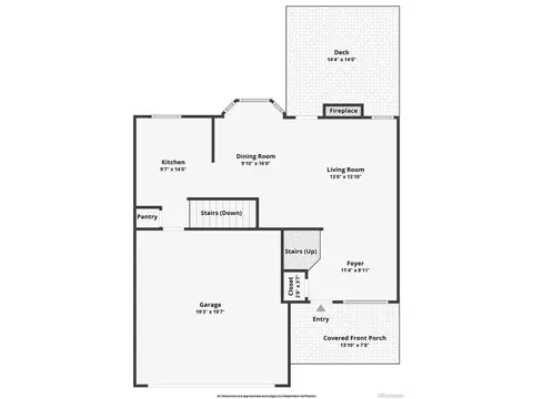 Floorplan - 19284 E Amherst Dr, Aurora, CO 80013 photo 1 of 3