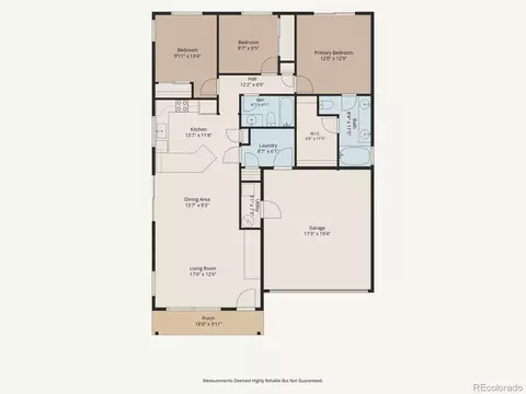 Floorplan - 18753 E 51st Ave, Denver, CO 80249 photo 1 of 1