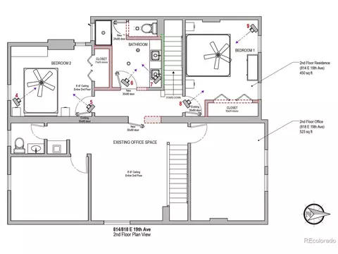 Floorplan - 814 E 19th Ave, Denver, CO 80218 photo 2 of 2
