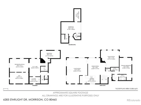 Floorplan - 6283 Starlight Dr, Morrison, CO 80465 photo 1 of 1