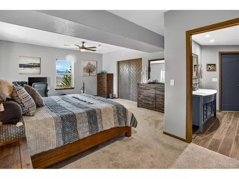 Bedroom - 2189 Middle Fork Vis, Fairplay, CO 80440 photo 3 of 8