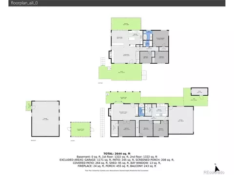 Floorplan - 24877 Red Cloud Dr, Conifer, CO 80433 photo 1 of 1