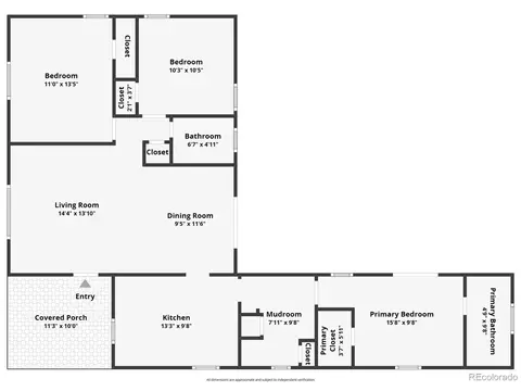 Floorplan - 2670 Grape St, Denver, CO 80207 photo 1 of 1