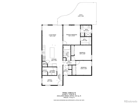 Floorplan - 441 Gila Trl, Ault, CO 80610 photo 1 of 1