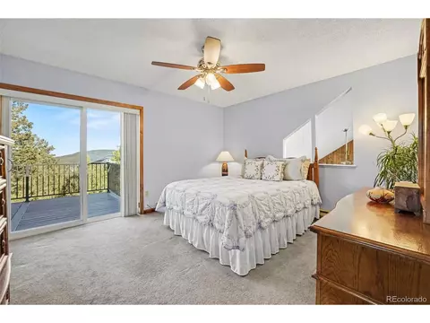 Bedroom - 9780 S Warhawk Rd, Conifer, CO 80433 photo 3 of 5