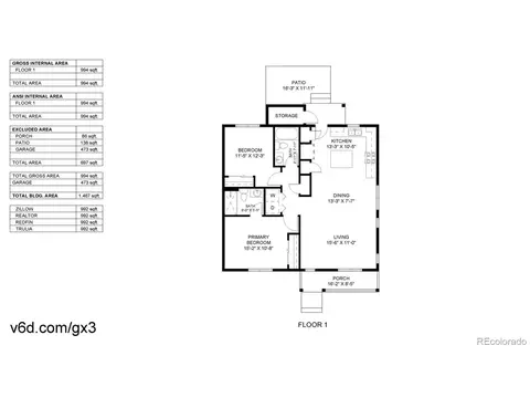 Floorplan - 2652 Diamondback Dr, Berthoud, CO 80513 photo 1 of 2