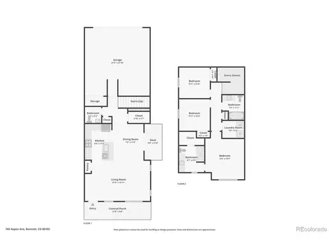 Floorplan - 765 Aspen Ave, Bennett, CO 80102 photo 3 of 3