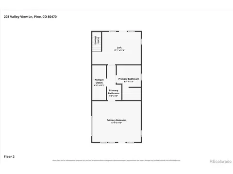 Floorplan - 203 Valley View Ln, Pine, CO 80470 photo 2 of 2