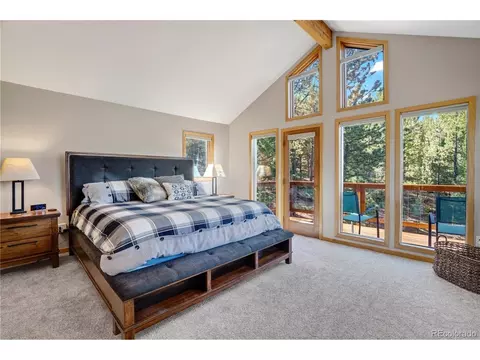 Bedroom - 203 Valley View Ln, Pine, CO 80470 photo 4 of 5