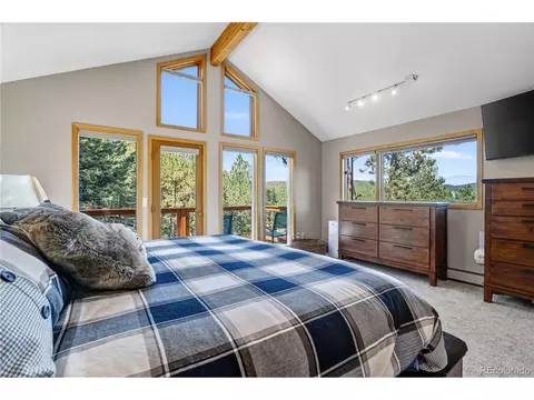 Bedroom - 203 Valley View Ln, Pine, CO 80470 photo 5 of 5