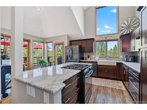 Kitchen - 203 Valley View Ln, Pine, CO 80470 photo 6 of 8