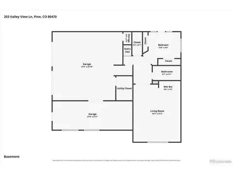 Floorplan - 203 Valley View Ln, Pine, CO 80470 photo 3 of 3