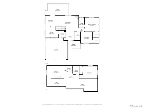 Floorplan - 34114 Prairie Loop, Elizabeth, CO 80107 photo 3 of 3