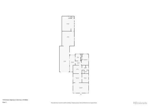 Floorplan - 17372 Highway 8, Morrison, CO 80465 photo 1 of 1